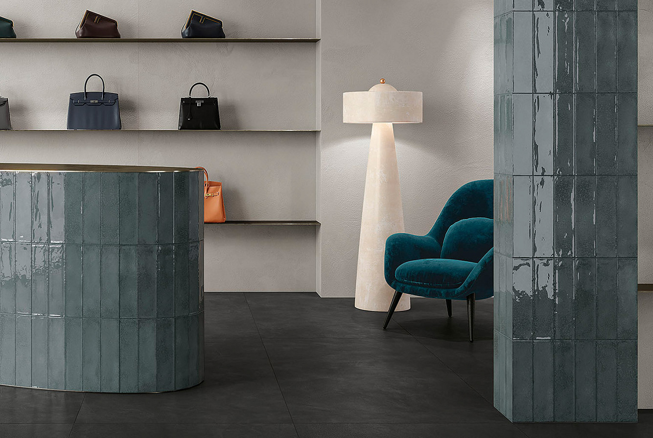 RINASCENTE RESIN / PEARL / TARMAC / AGATA BRICK MURANO